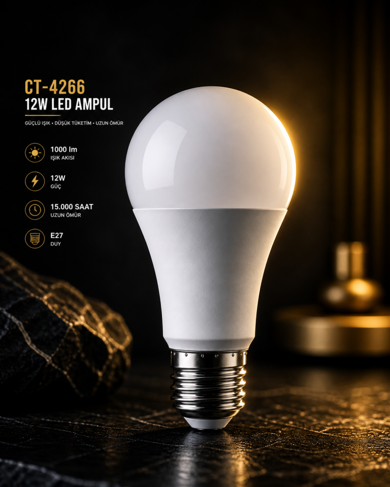 CATA CT-4266 12w LED Ampul