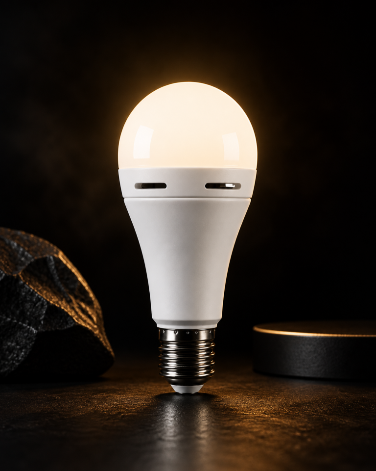CATA CT-4229 9w Şarjlı LED Ampul Soğuk Beyaz 6400K