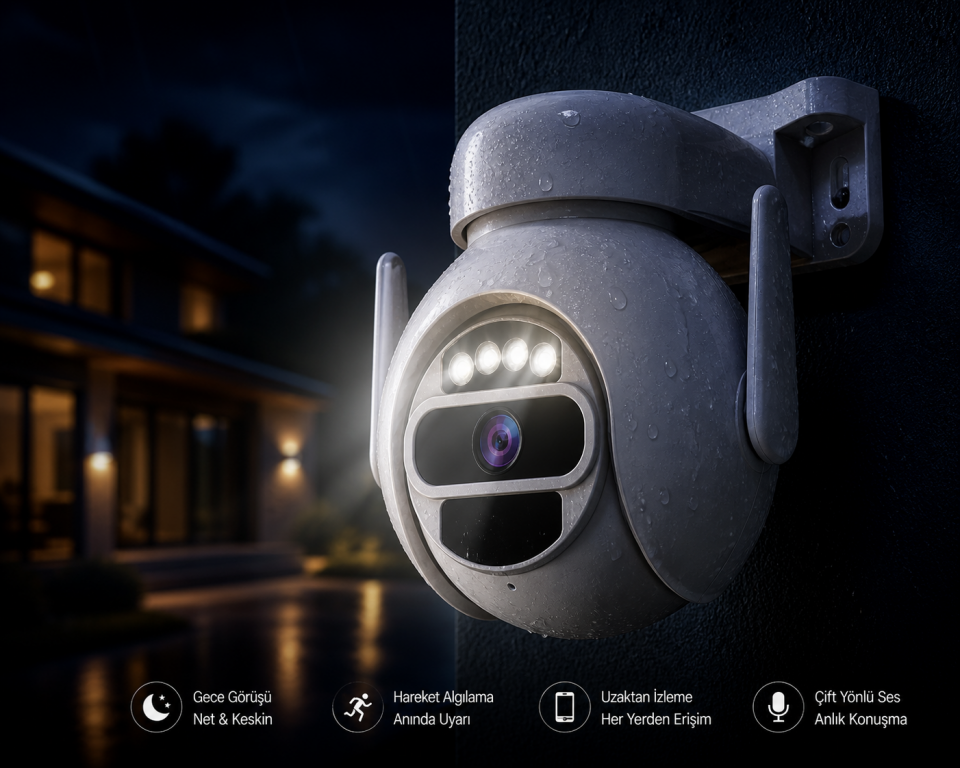 CATA CT-4051 Akıllı Dış Mekan Kamera