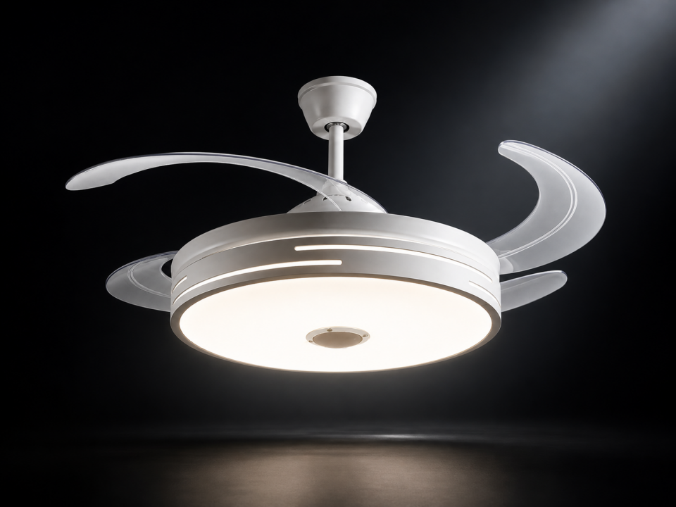 TRION Bluetooth Hoparlörlü LED Tavan Fanı