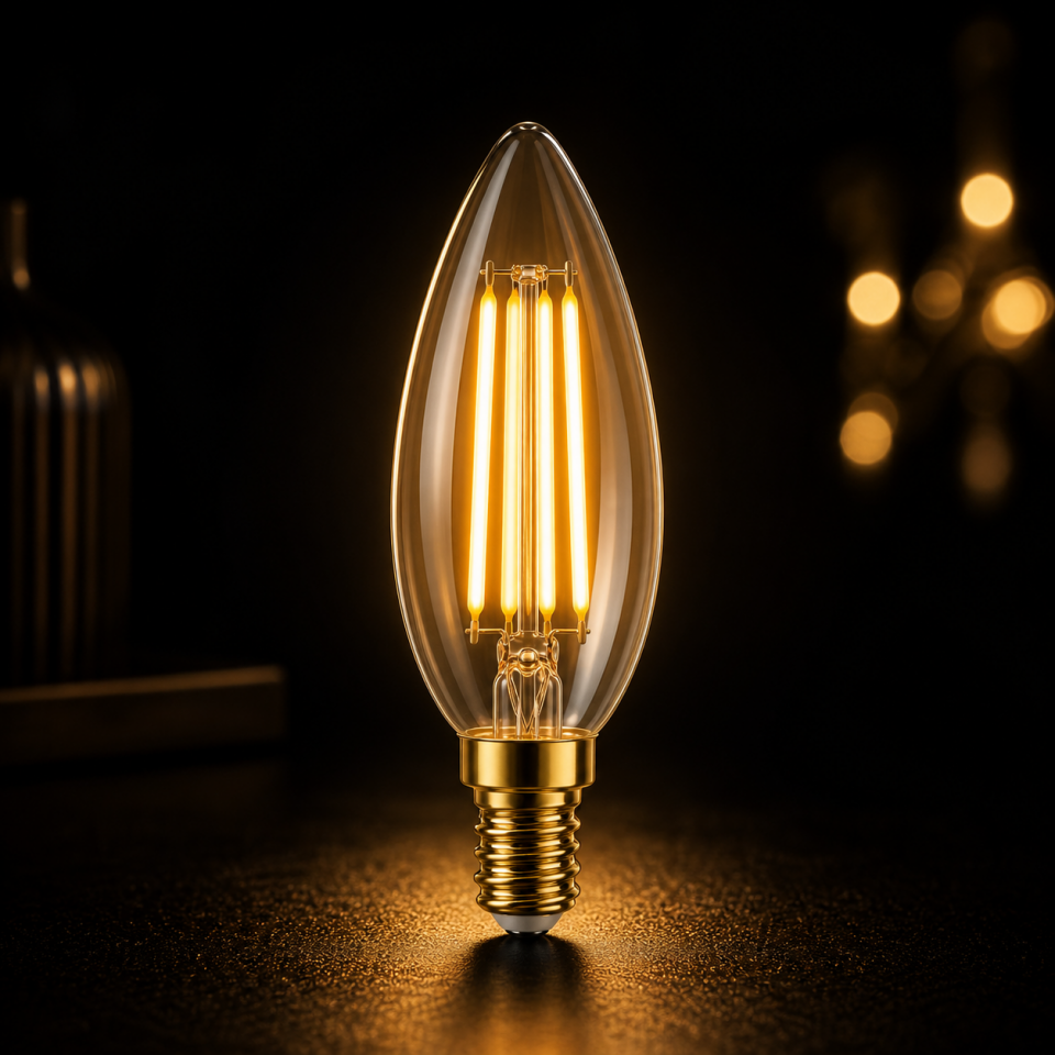 CATA CT-4280 4w LED Filaman Ampul Amber
