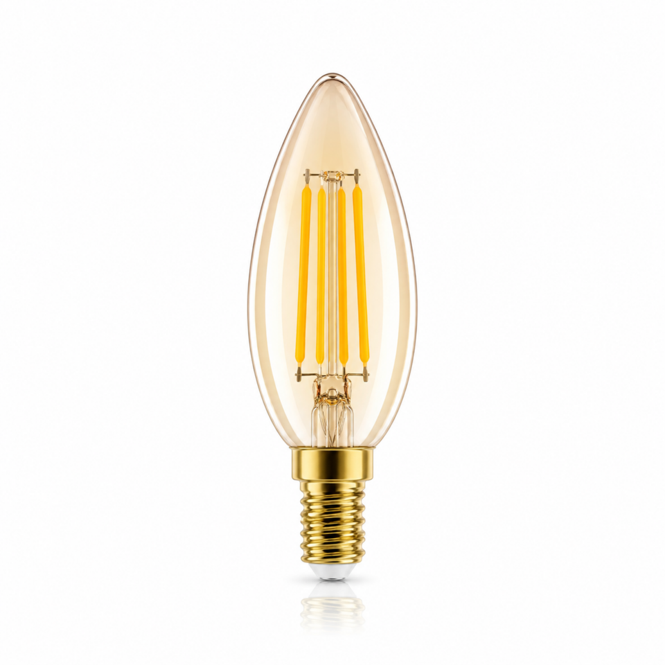 CATA CT-4280 4w LED Filaman Ampul Amber