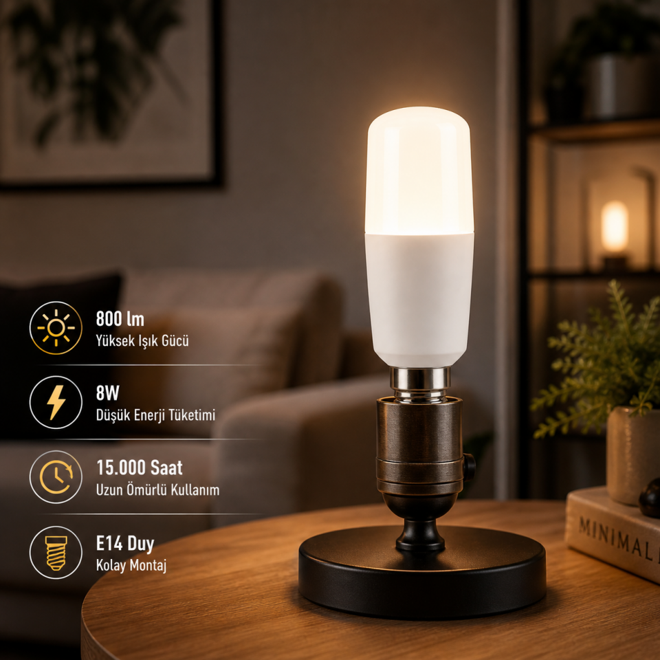 CATA CT-4092 8w LED Ampul