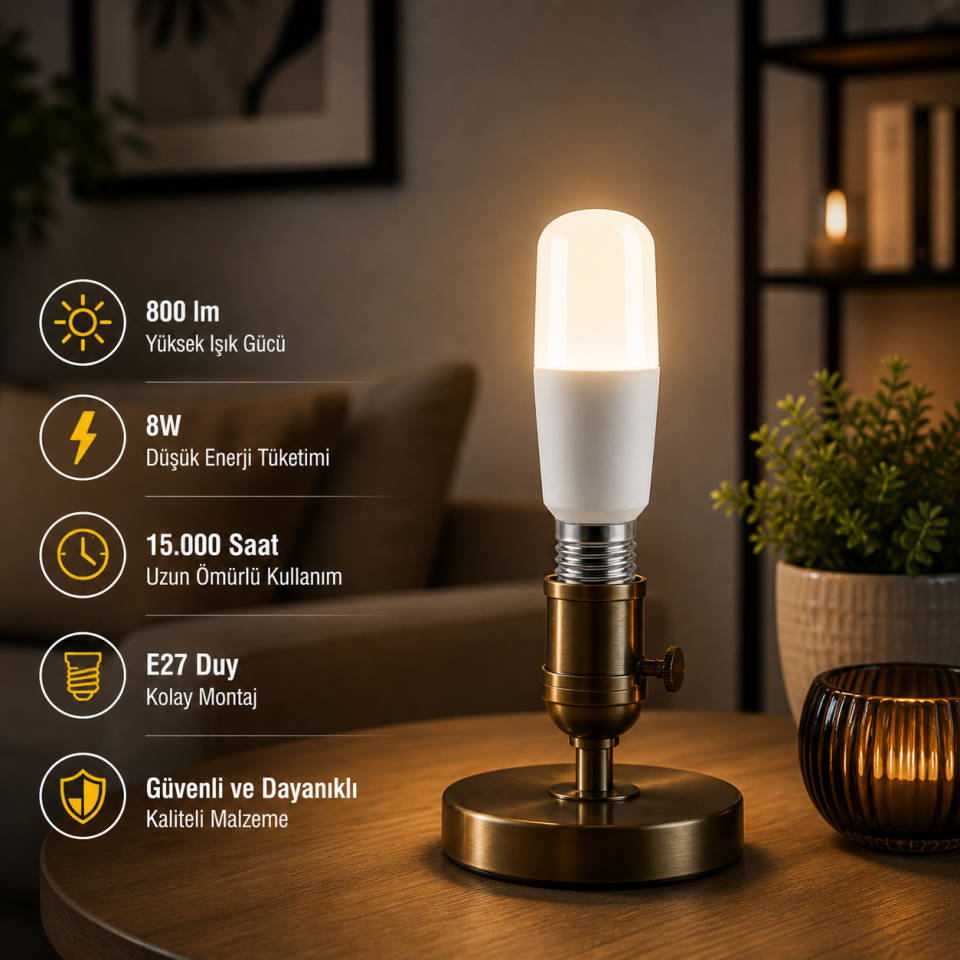 CATA CT-4091 8W LED Ampul