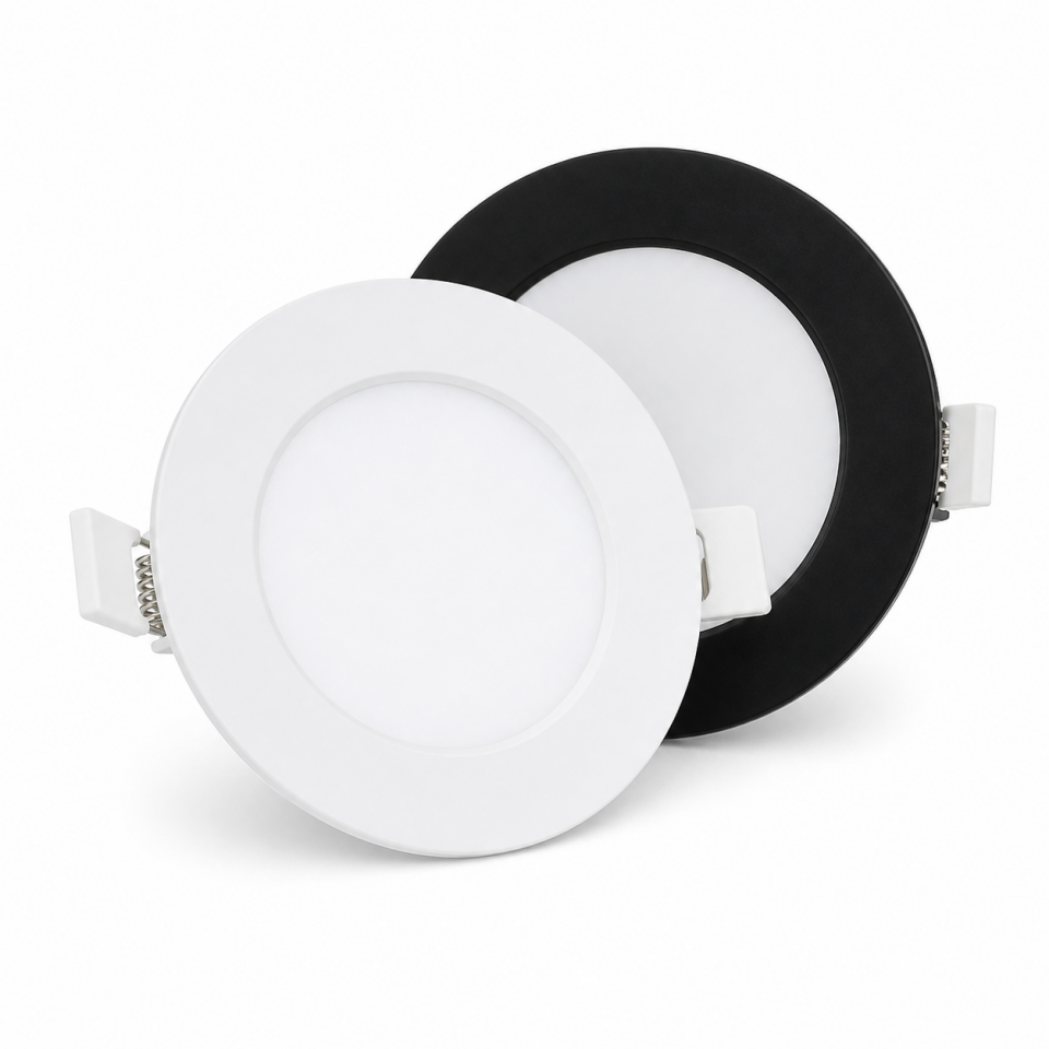 CATA CT-5125 6W Slim Panel LED Siyah Kasa