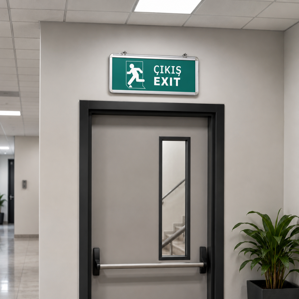 CATA CT-9166 3W Exit Acil Çıkış Levhası