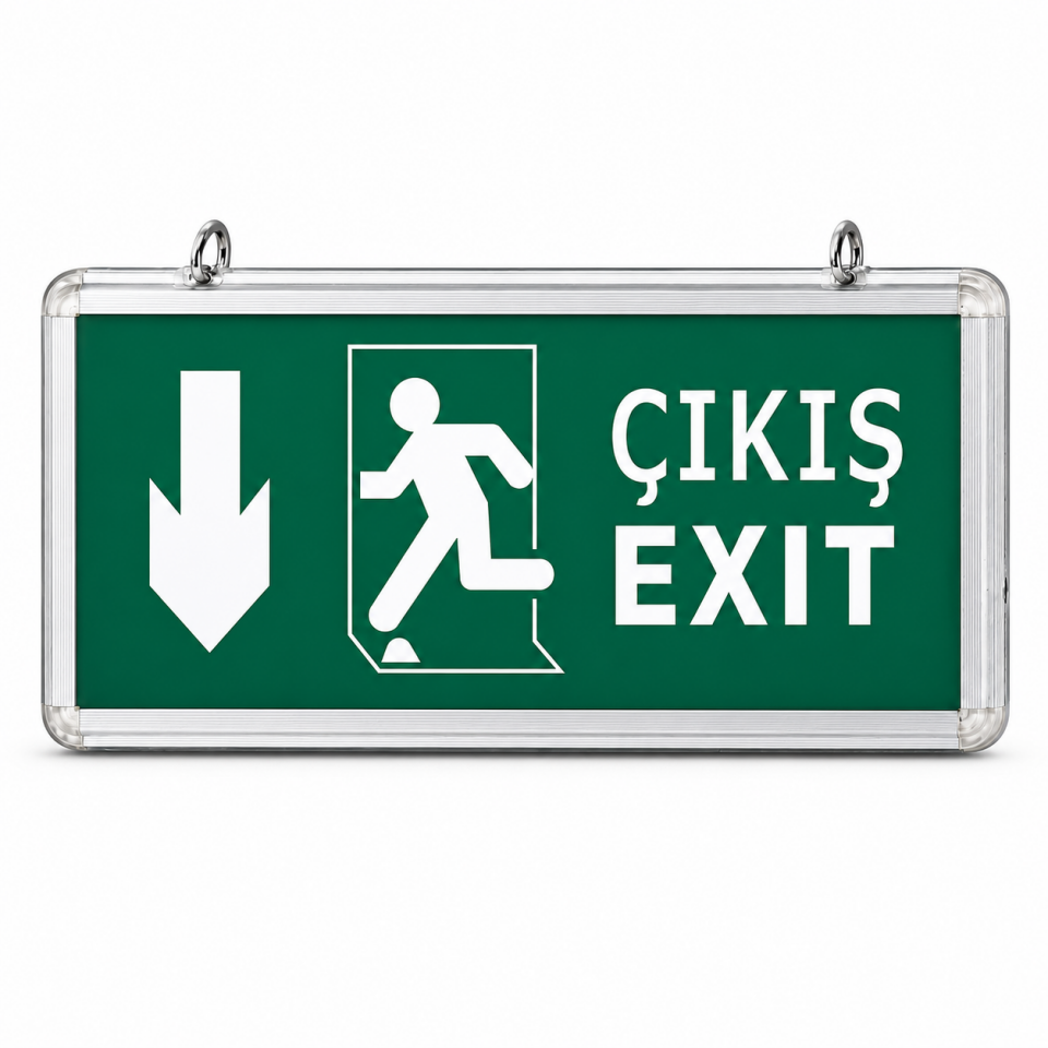 CATA CT-9167 3W Exit Acil Çıkış Levhası