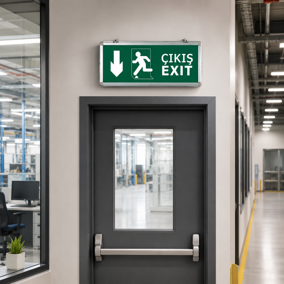 CATA CT-9167 3W Exit Acil Çıkış Levhası