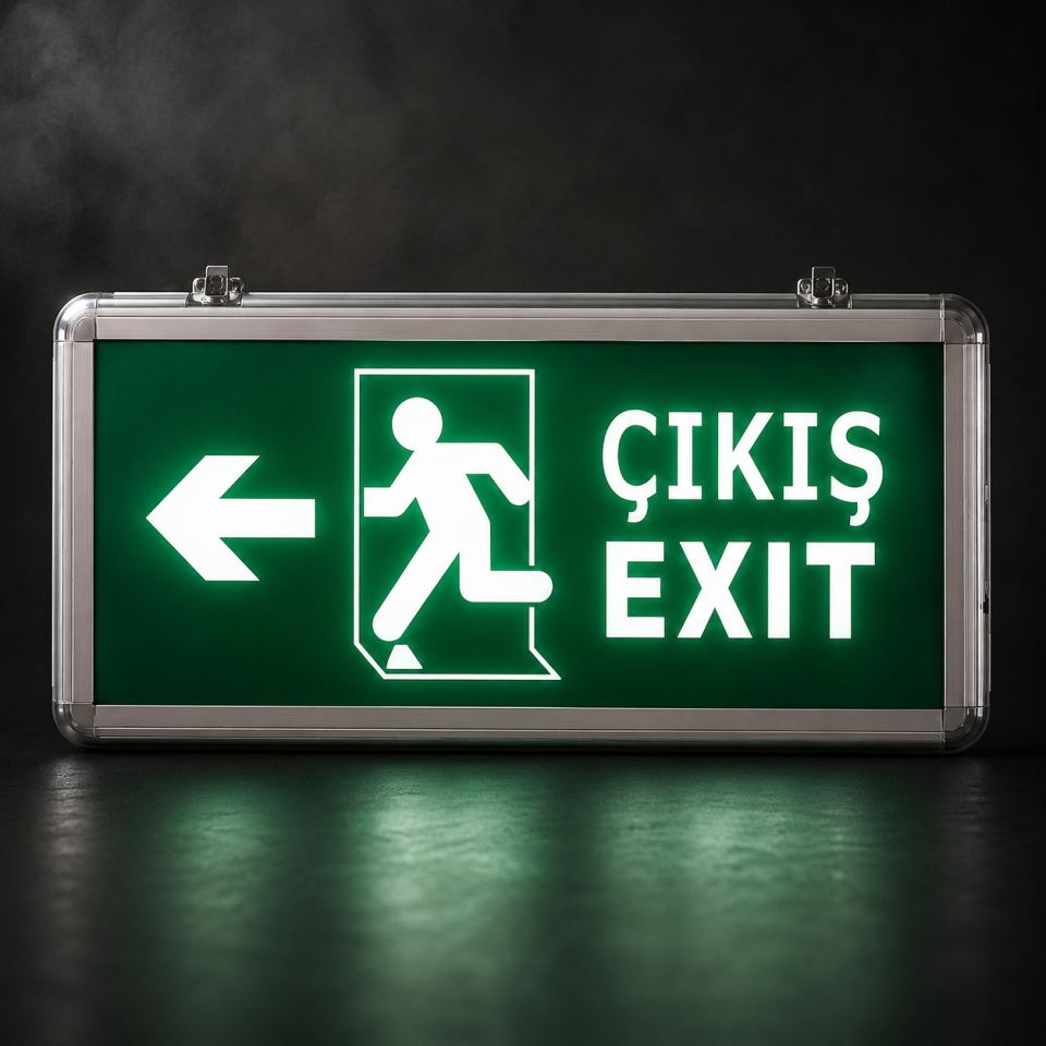 CATA CT-9170 3W Exit Acil Çıkış Levhası