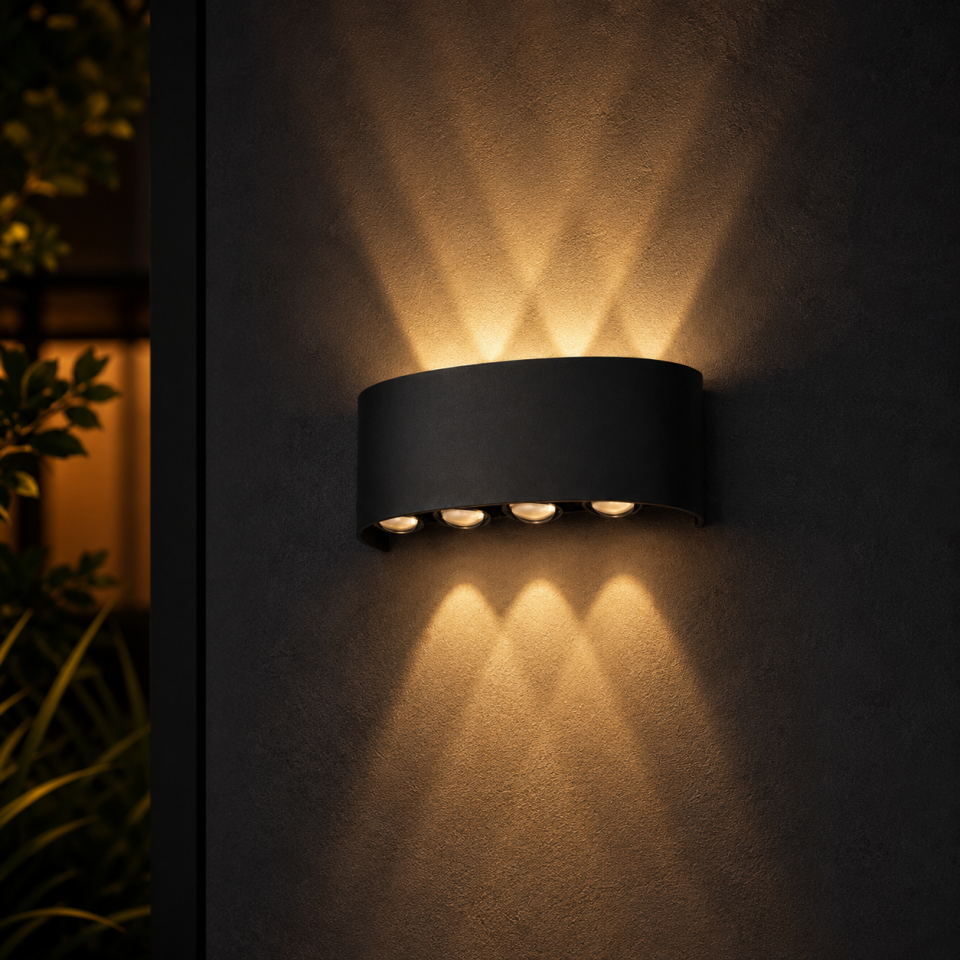 CATA CT-8013 15W Kapri LED Duvar Armatürü IP44