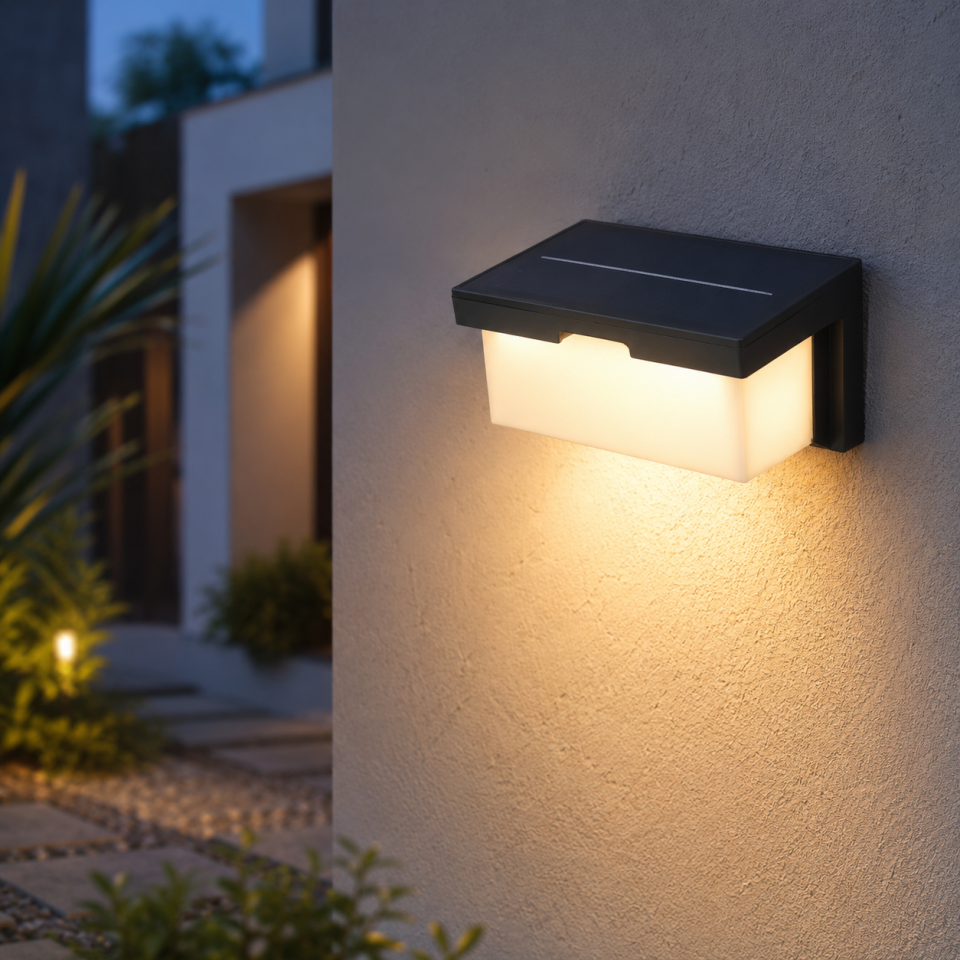 CATA CT-7083 Barbaros Solar LED Duvar Armatürü