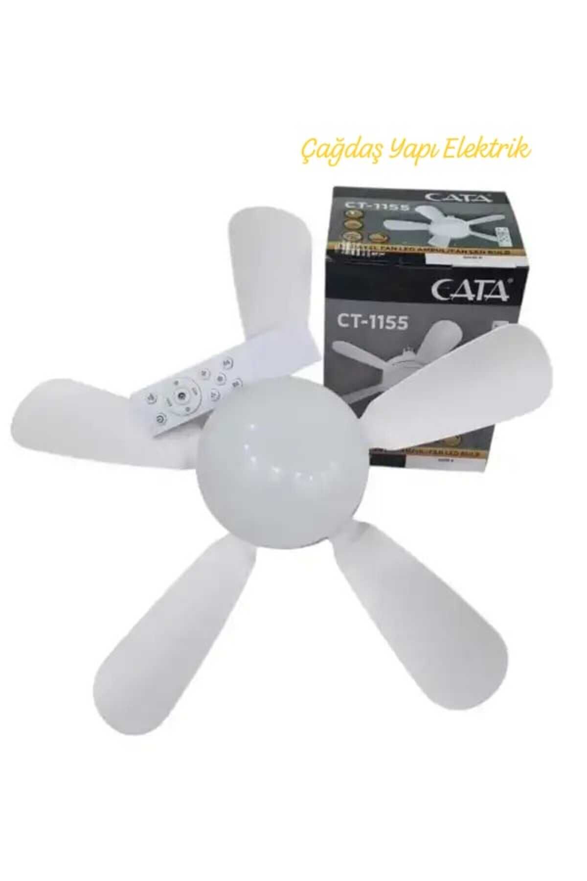 aydınlatma Karayel Fan Led 82w Kumandalı dimmerli Işıklı Vantilatör Ct-1155