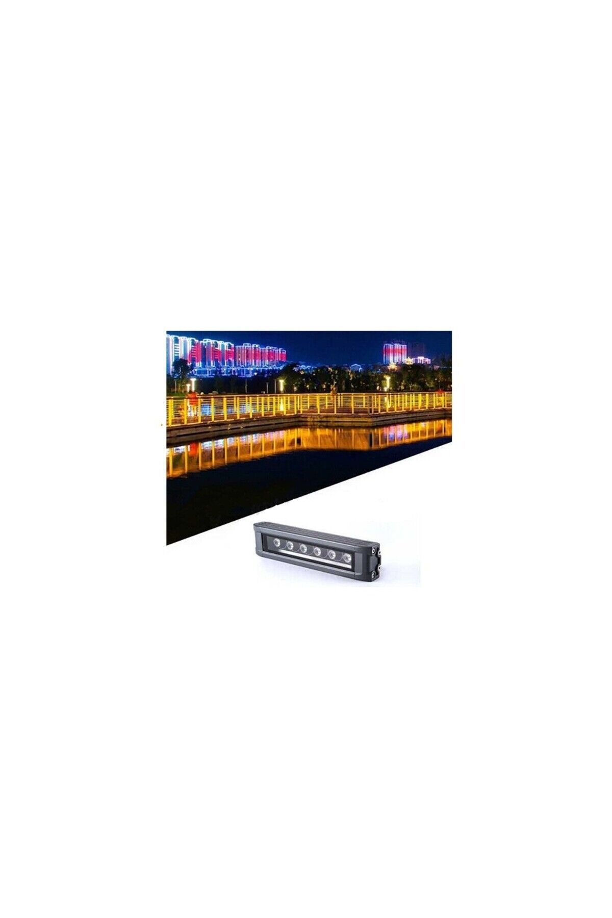 Ct-4694G 6W Gold Wall Washer 20 cm Gün Işığı