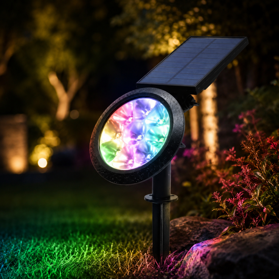 CATA CT-7321 18W Mila RGB Solar Bahçe Armatürü