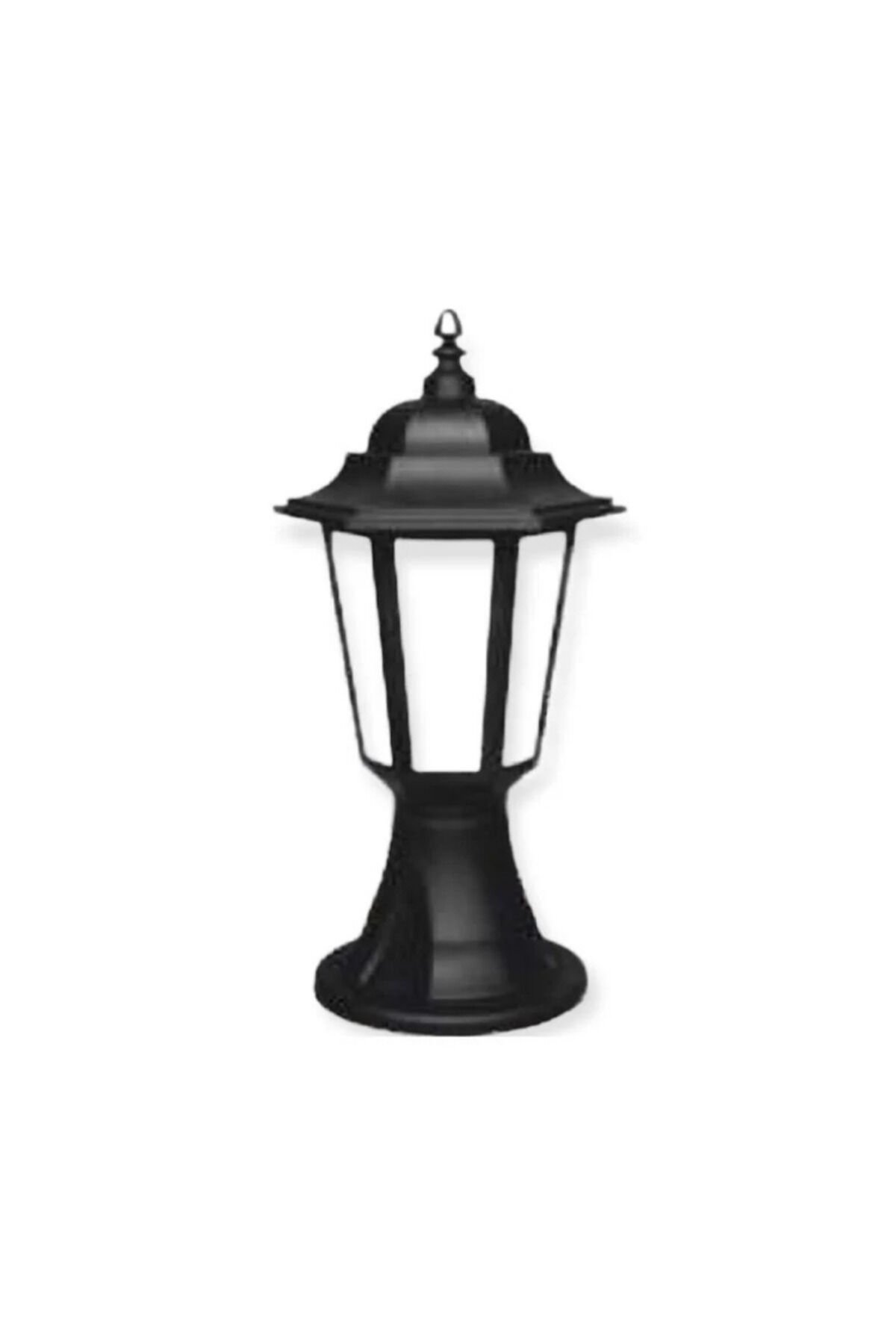 CT-7111 E27 Parma Set Üstü Bahçe Armatürü – 42 cm, Siyah