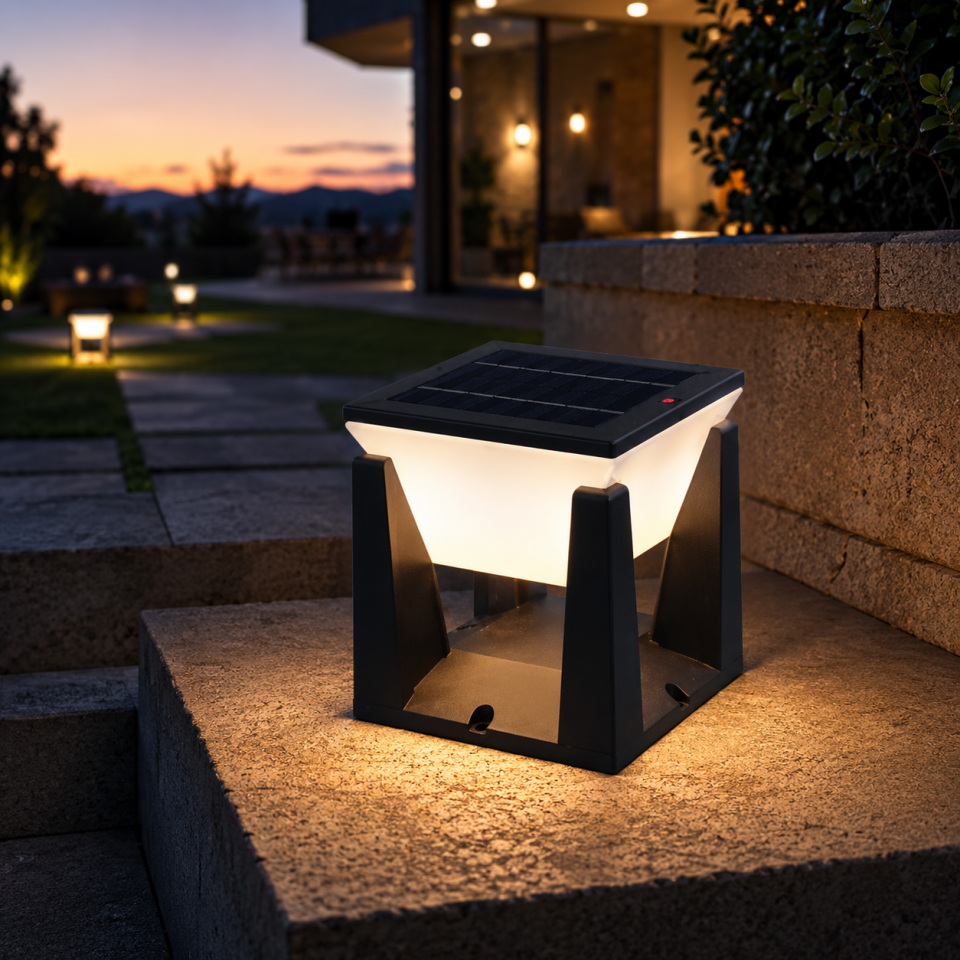 CATA CT-7314 75W Tibet Solar Set Üstü Bahçe Armatürü