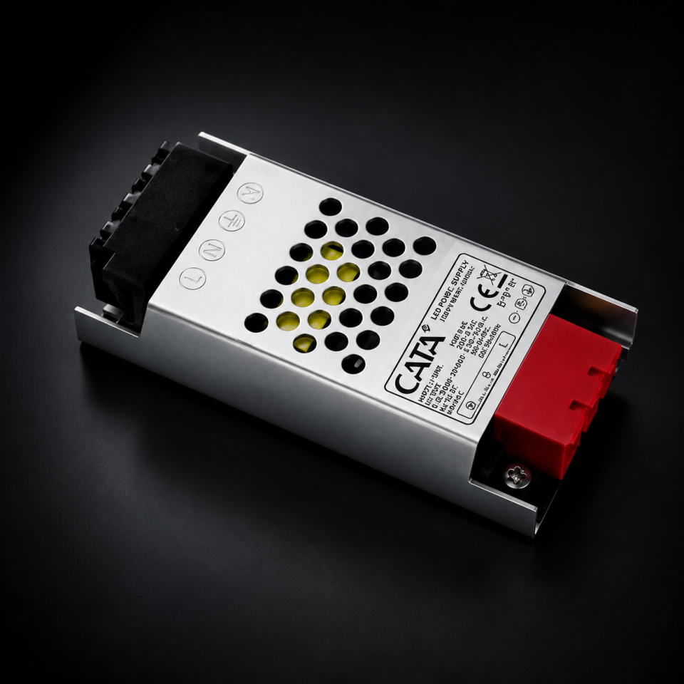 CATA CT-2674 5 Amper Klemensli LED Trafo 60W 12V DC