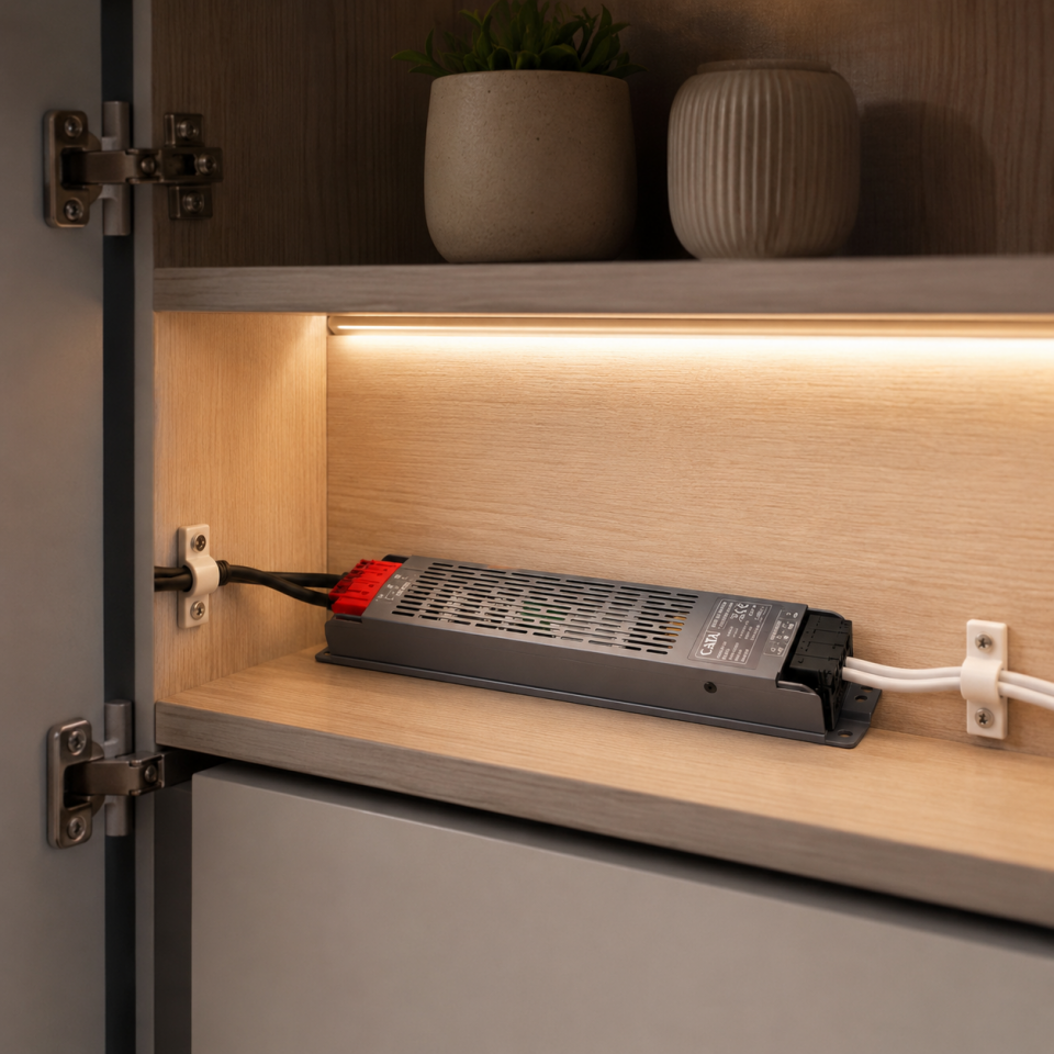 CATA CT-2581 17 Amper Klemensli Premium LED Trafo 400W 24VDC