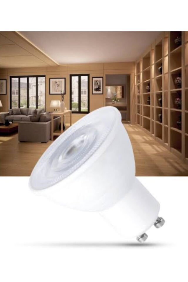 5 Adet Cata Ct 4212 10w Led Çanak Ampul 3000k Gün Işığı GU10 DUY
