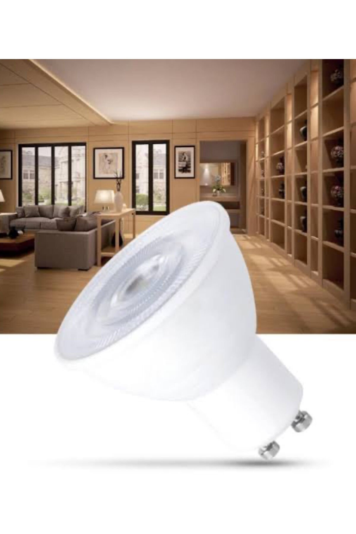 10 Adet Cata Ct 4212 10w Led Çanak Ampul 3000k Gün Işığı