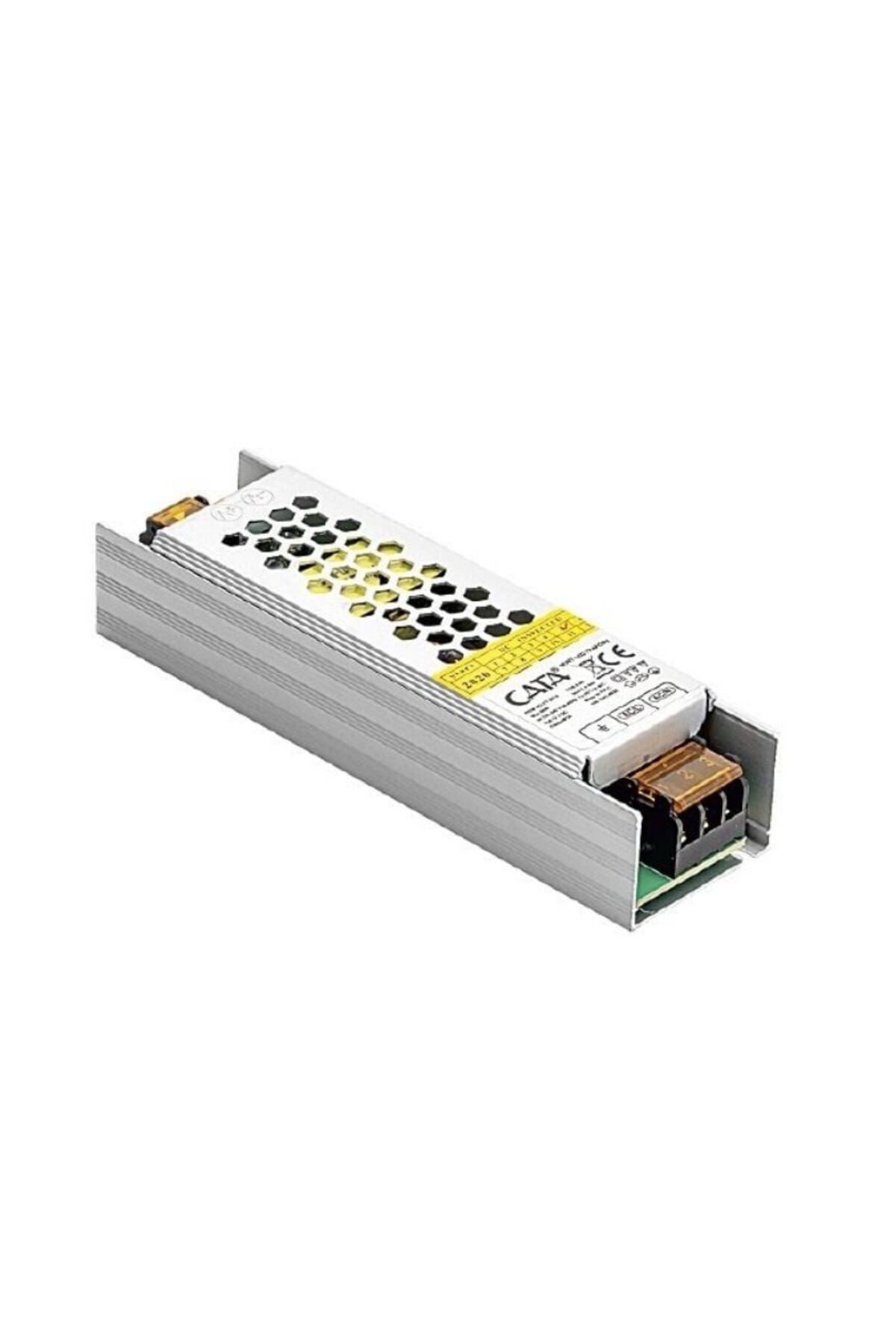 12 V Slim Şerit Led Trafosu  12,5 Amper 150 W CT-2560 (10 Metre led için) 1. KALİTE