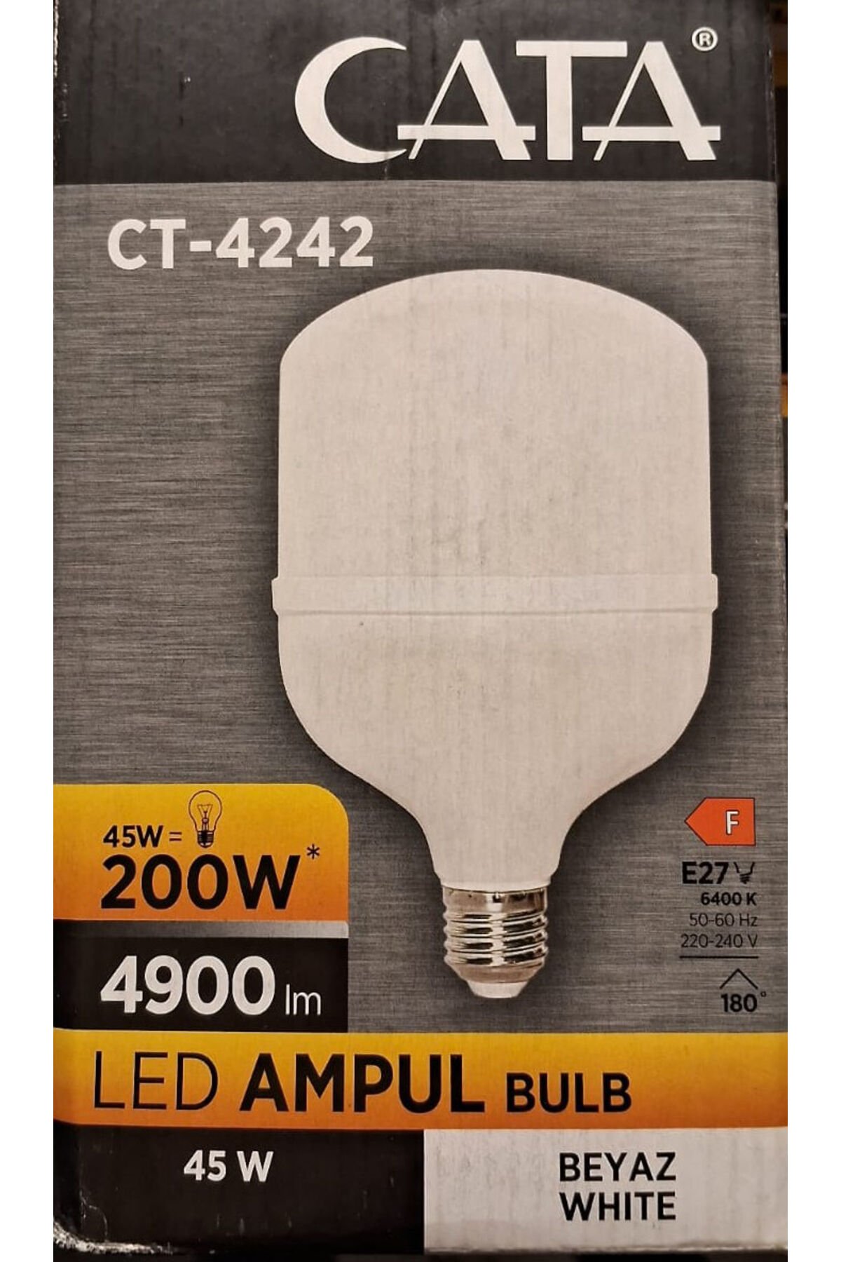 Ct-4242 45w E27 6400k Beyaz Led Ampul