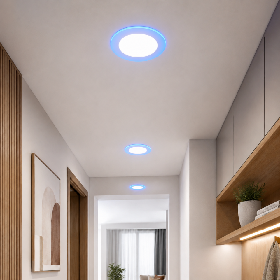 CATA CT-5150 6W Okyanus Çift Renk LED Panel Mavi-Beyaz