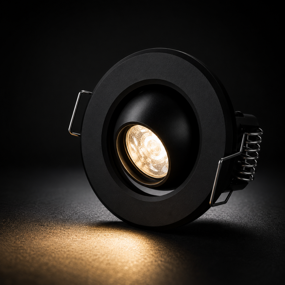CT-5268S UFO Yıldız Siyah 1,5W 2 RENK Hareketli LED Spot