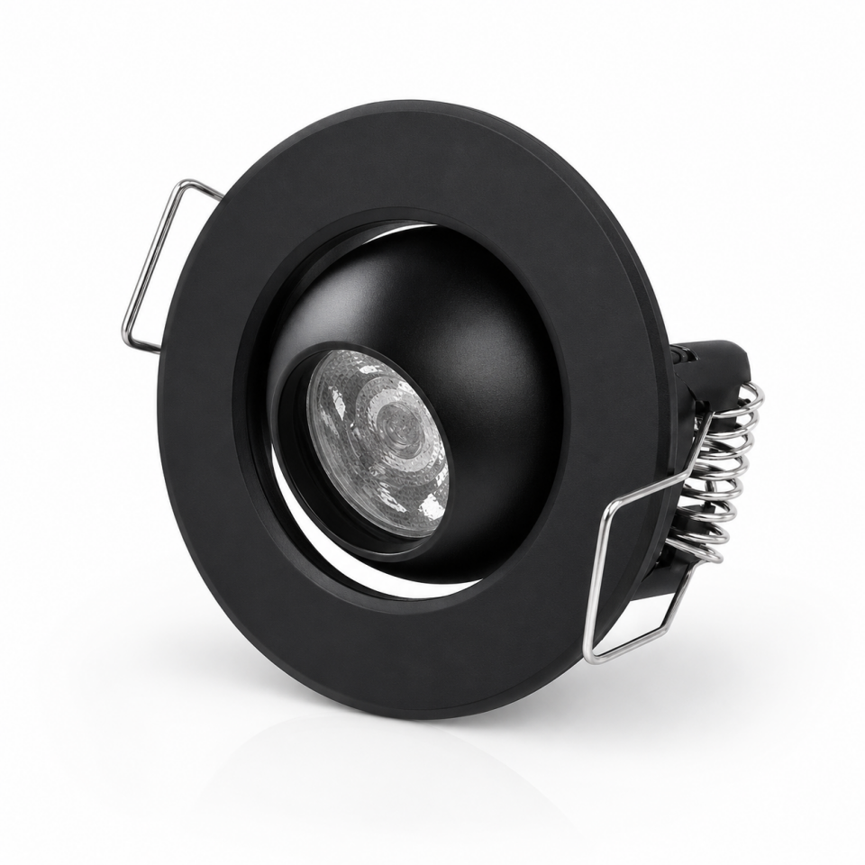 CT-5268S UFO Yıldız Siyah 1,5W 2 RENK Hareketli LED Spot