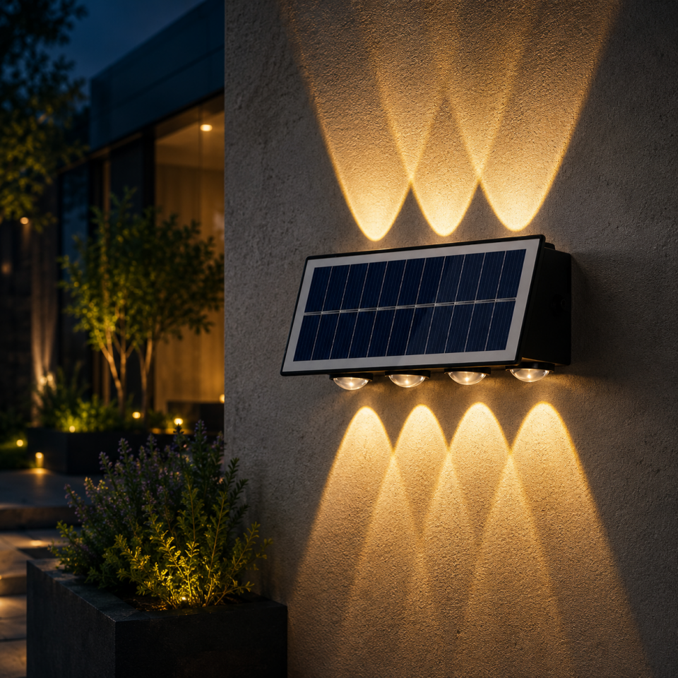 CATA CT-8010 Koş Solar 20W Duvar Aydınlatma