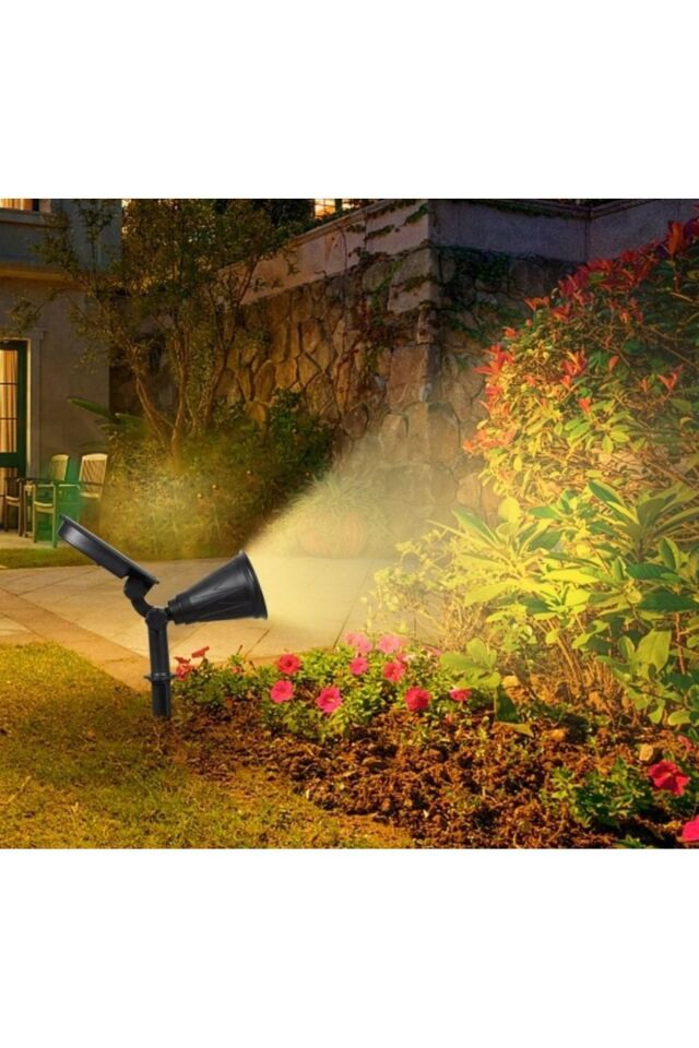 Ct 7310 7w Solar Güneş Enerjili Bahçe Armatürü Yeşil Işık