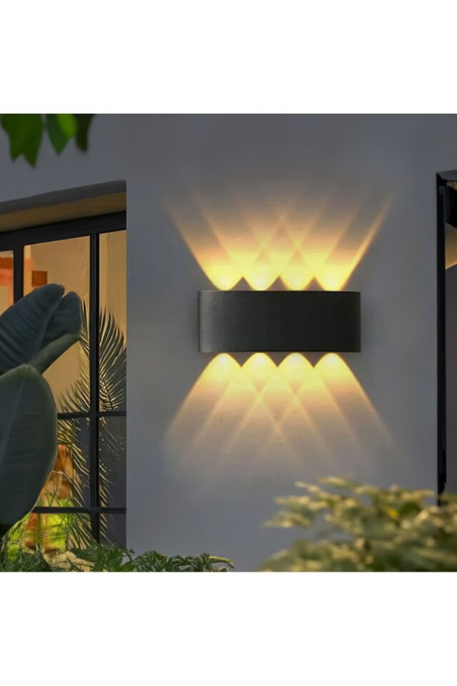 CT-8011 Haiti 10W Amber Işıklı Led Aplik - Bahçeniz İçin İdeal Aydınlatma Çözümü