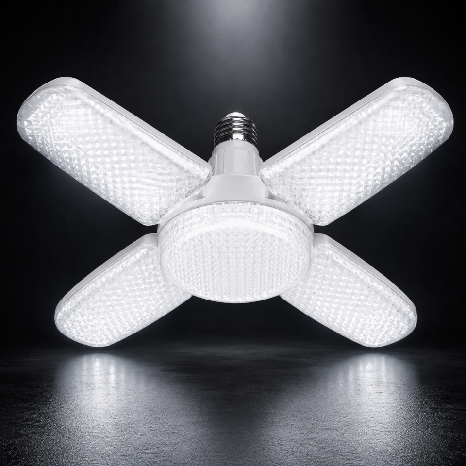 CT-1150 52W Kristal Pervane LED Ampul