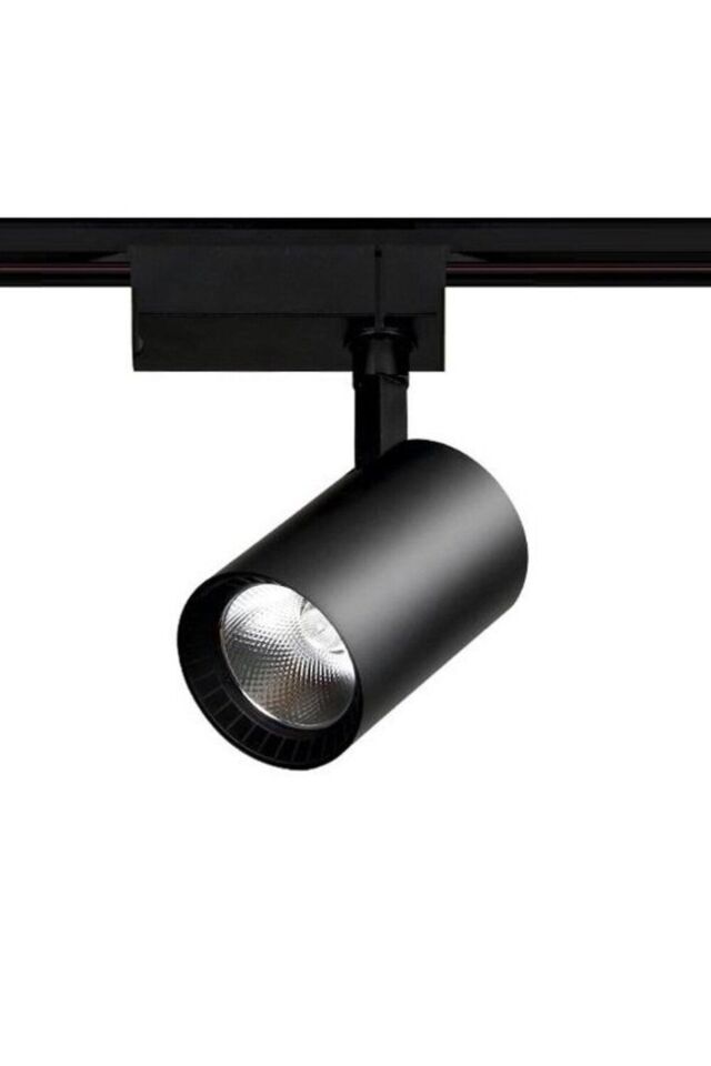30 W Babil COB Led Ray Spot - Beyaz Işık (6500K) - Siyah Kasa - Monofaze - CT-5334B