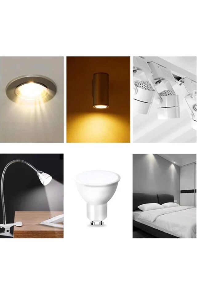 Ct 4212 10w Led Çanak Ampul 3200k Gün Işığı