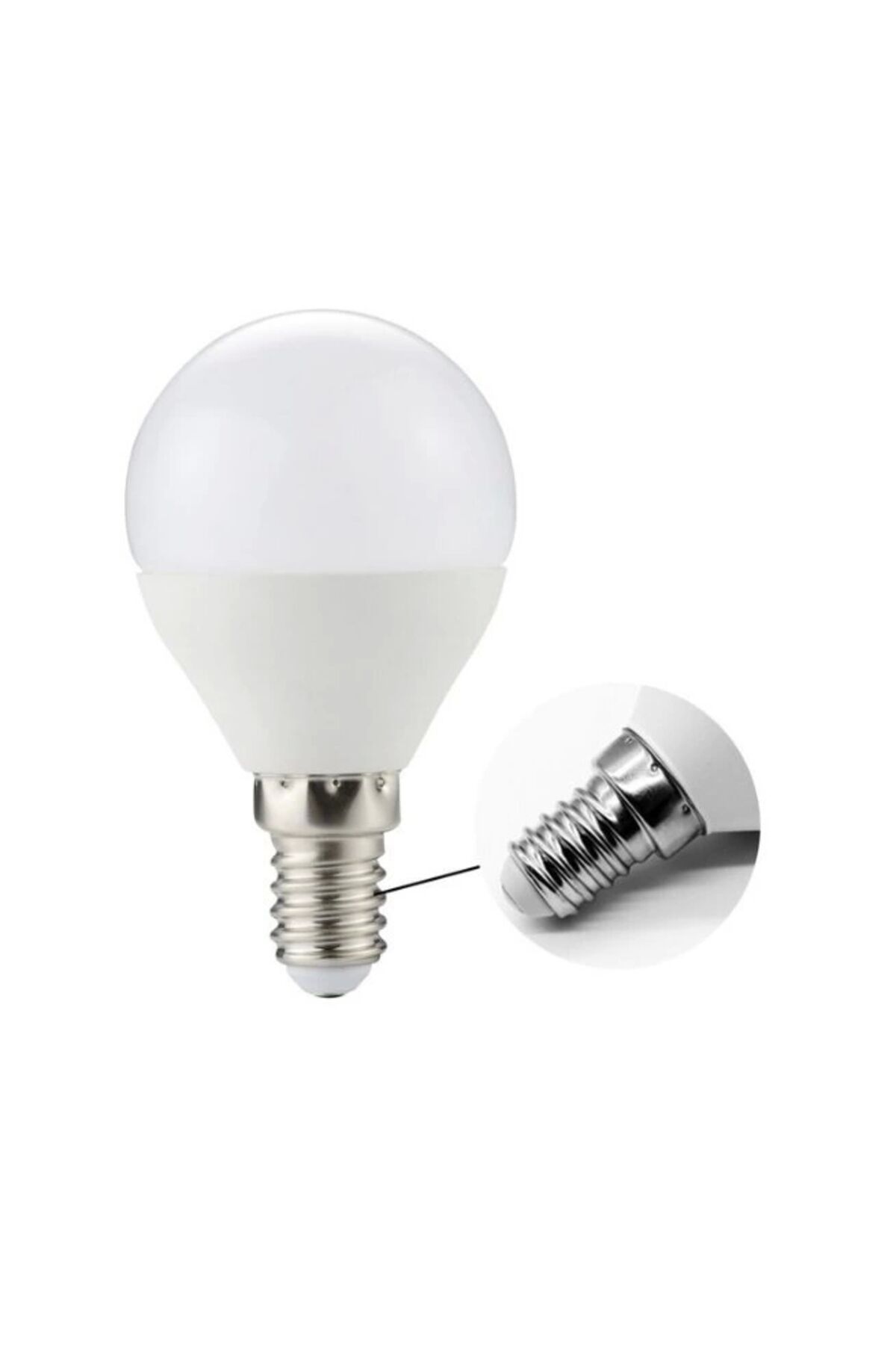 6w 220v E14 Duylu Led Ampul Günışığı 5 Adet