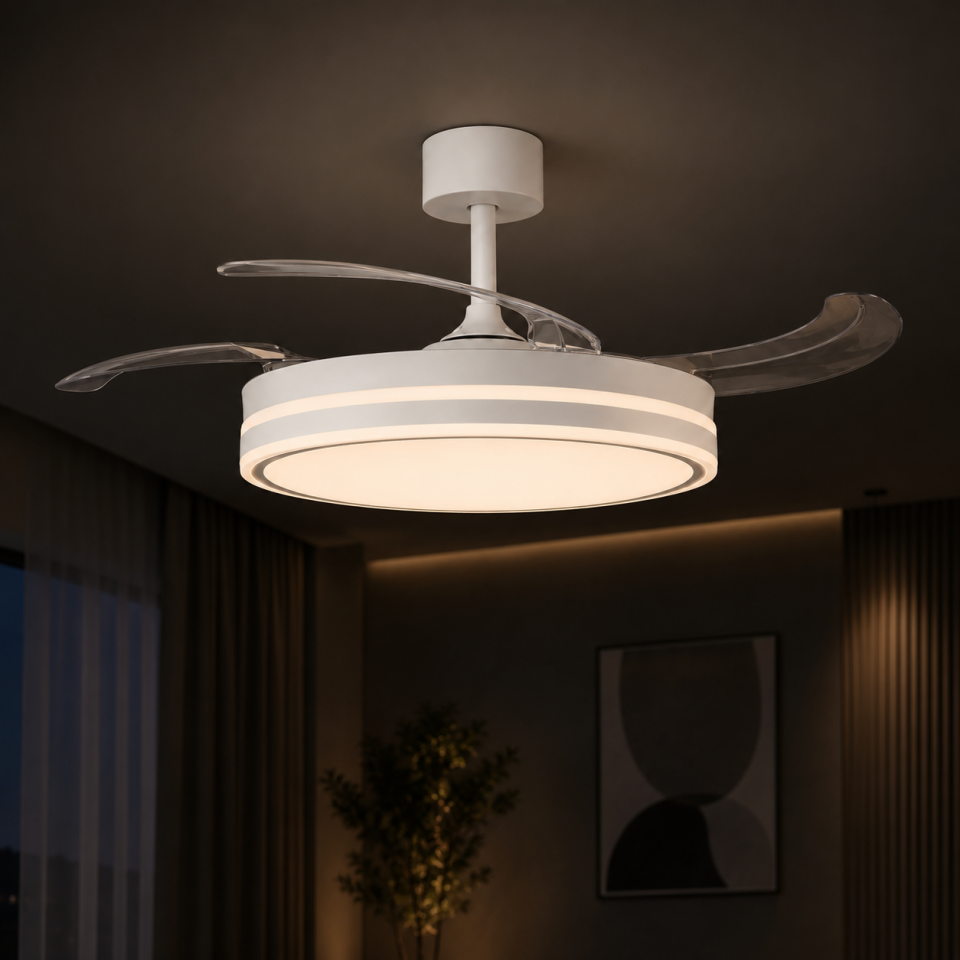 ACK AF51-00190 20W LED Aydınlatmalı Tavan Vantilatörü
