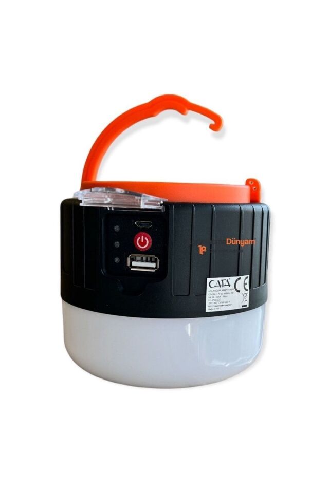 Hazar Güneş Enerjili El Feneri Ct-4289