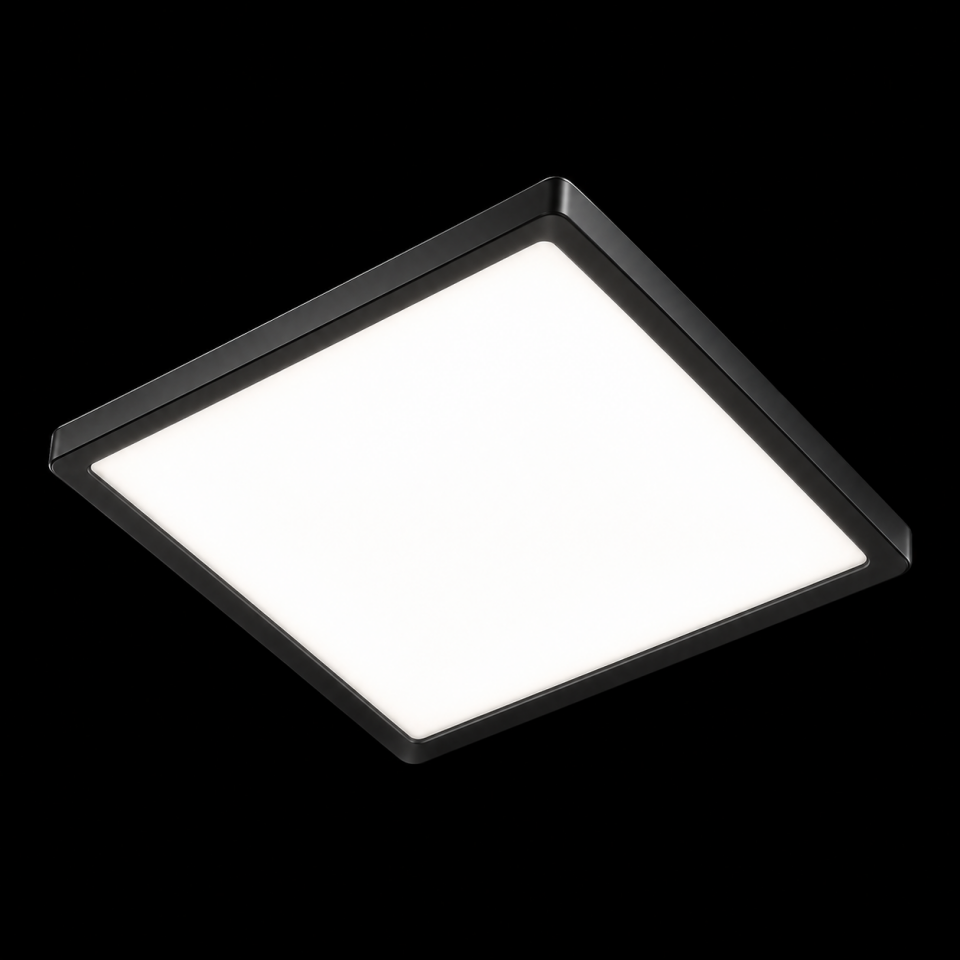 AP04-01891 18W Siyah Kare CCT LED Panel