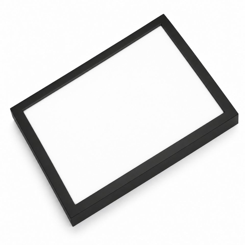 AP04-01891 18W Siyah Kare CCT LED Panel