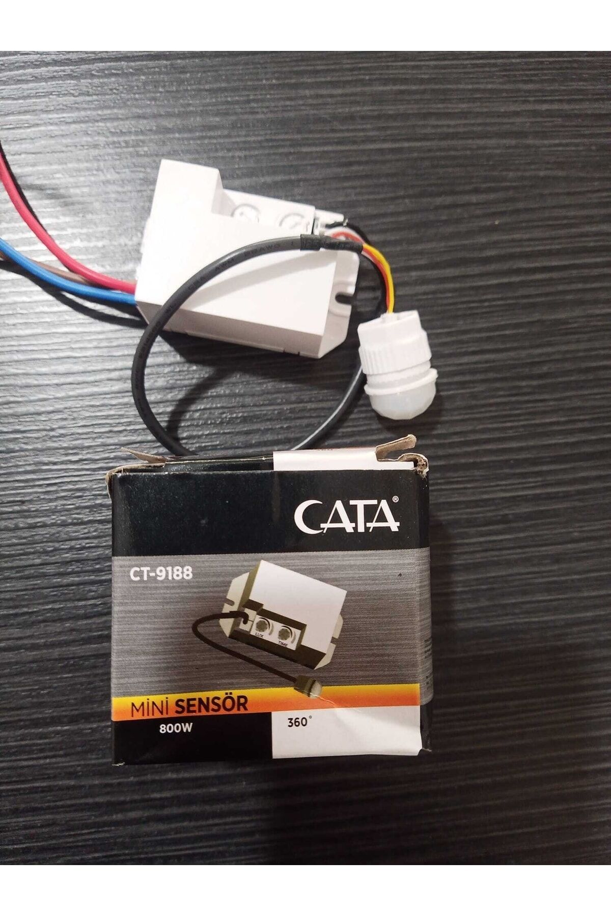 Ct-9188 Zaman Saati Ve Mini Sensörü 150w