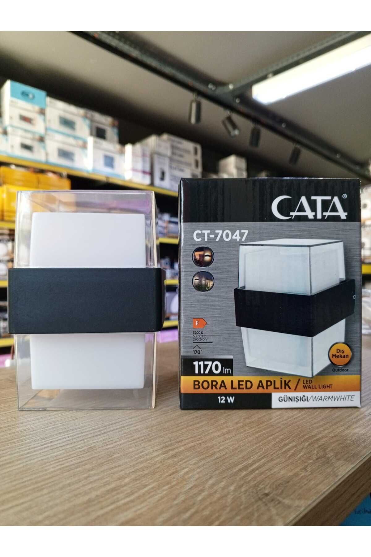 Ct-7047 Çift Yönlü Prizma Bora Led Aplik 10w Gün Işığı 3200k Iç Mekan Ve Dış Mekan