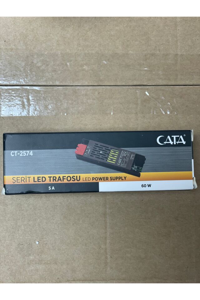 5 Amper Şerit Led Trafosu Ct-2574 12 Volt