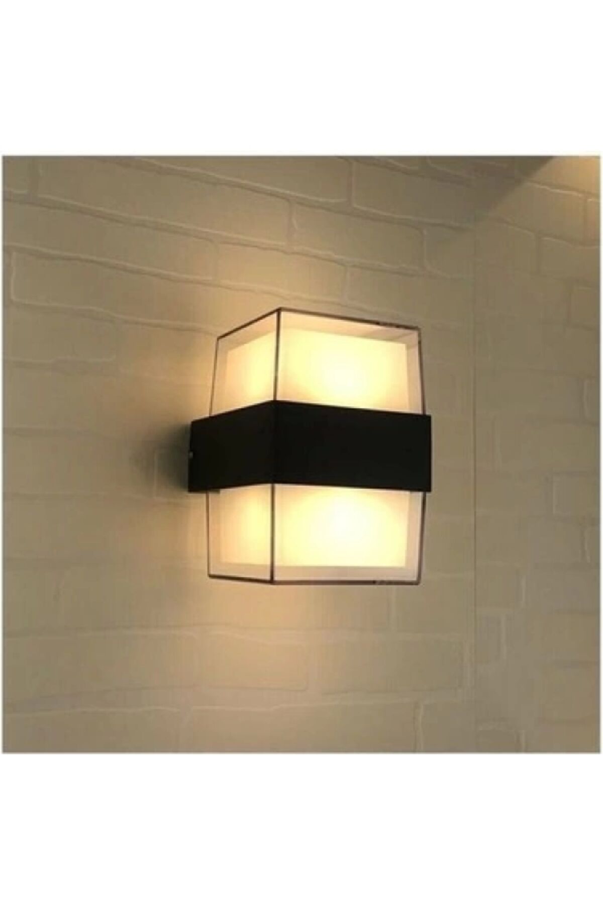 Bora Küp Led Duvar Aplik 12w 3200K Günışığı IP54 Çift Taraflı