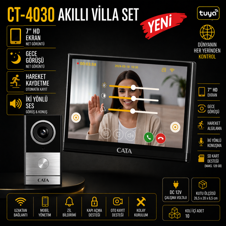 CATA CT-4030 Akıllı Villa Set