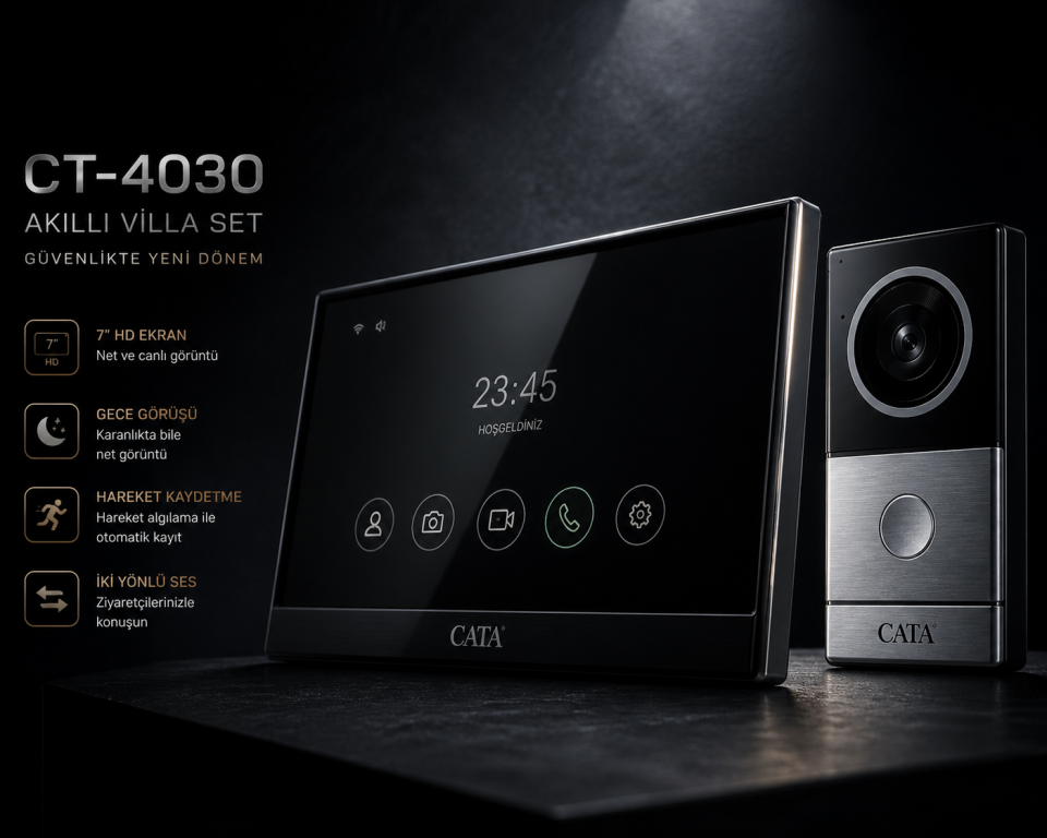 CATA CT-4030 Akıllı Villa Set