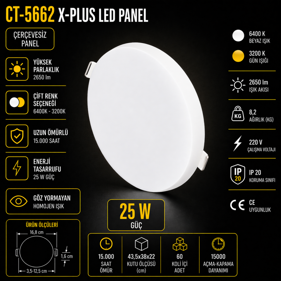 CATA X-Plus Led Panel CT-5662