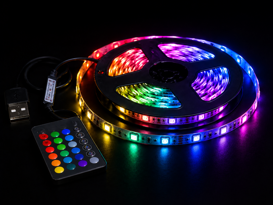 CATA CT-4566 USB RGB Şerit LED Seti