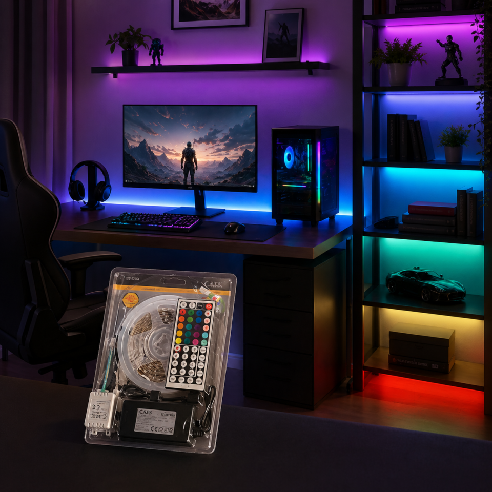 CATA CT-4558 Profesyonel RGB Şerit LED Seti